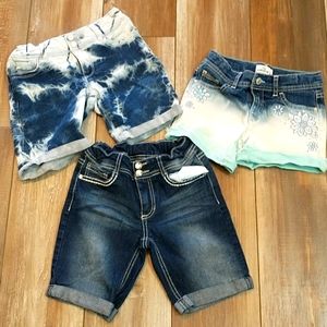 Girls size 8 Jean shorts
